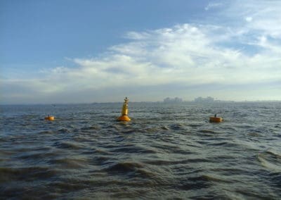 Instrumented buoy – measurement chain & current sensor